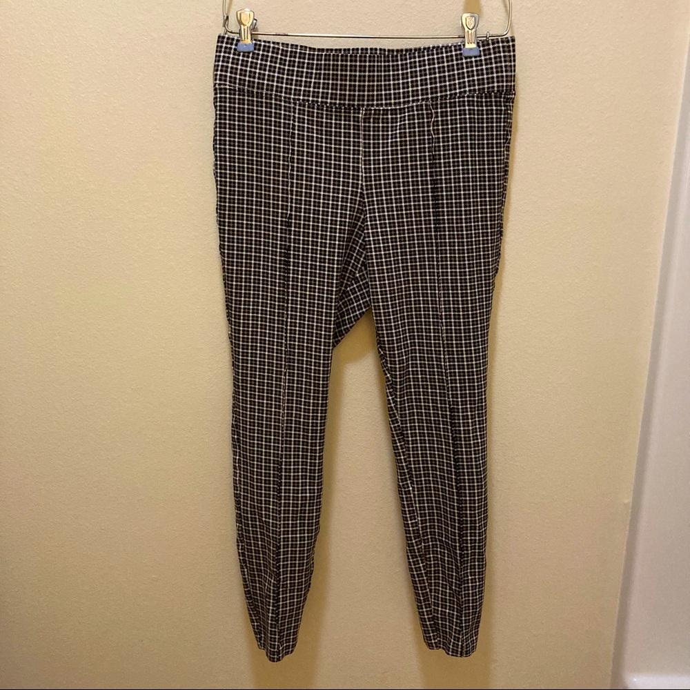 Old Navy Stevie High Rise Pull-On Plaid Pants NWOT